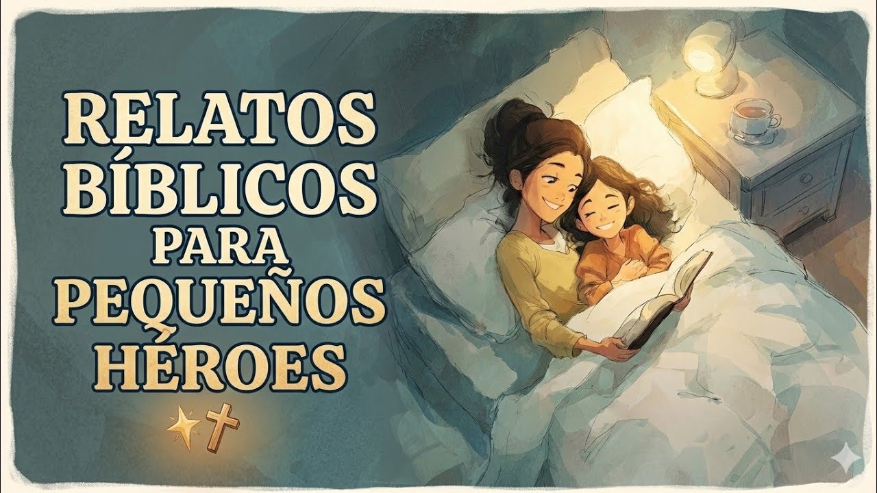 Relatos BÍBLICOS para pequeños HÉROES  📖❤️👨‍👩‍👦 con la canción Océanos instrumental de Hillsong
