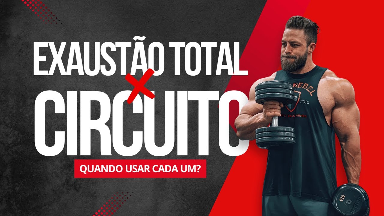 Exaustão total e treino em circuito: quando usar cada um no treino de hipertrofia e condicionamento