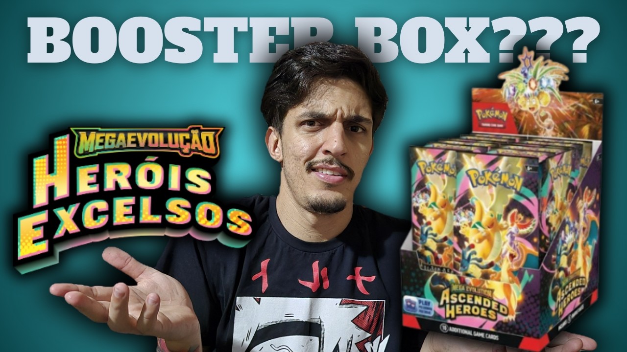 Encontrei uma BOOSTER BOX de HERÓIS EXCELSOS? - Pokemon TCG