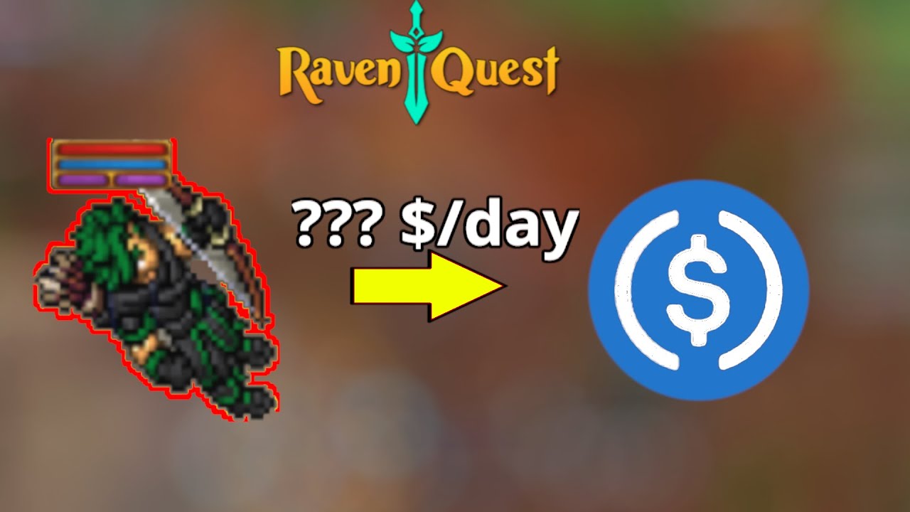 I Played RavenQuest for a Day to see how much i can earn
