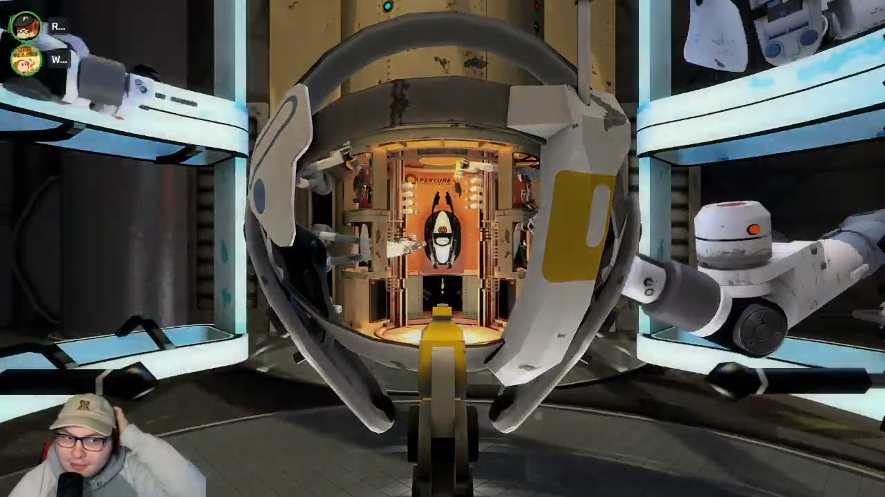 Portal 2 Co-op w/ @waddle_zee part 2 & Podcast #1