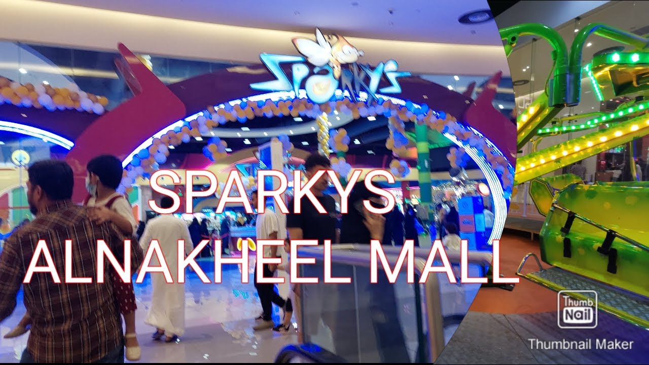 SPARKYS AT ALNAKHEEL MALL RIYADH|CHILDREN PLAY AREA |FUNPLACE IN RIYADH|