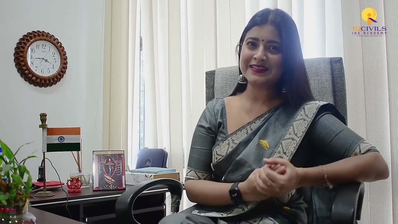 IQCivils IAS Academy - In the Voice of Deeplina Deka!