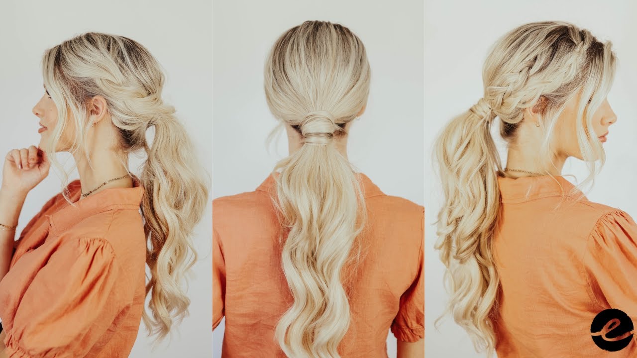Easy Ponytail Hairstyles | Perfect for the Holidays