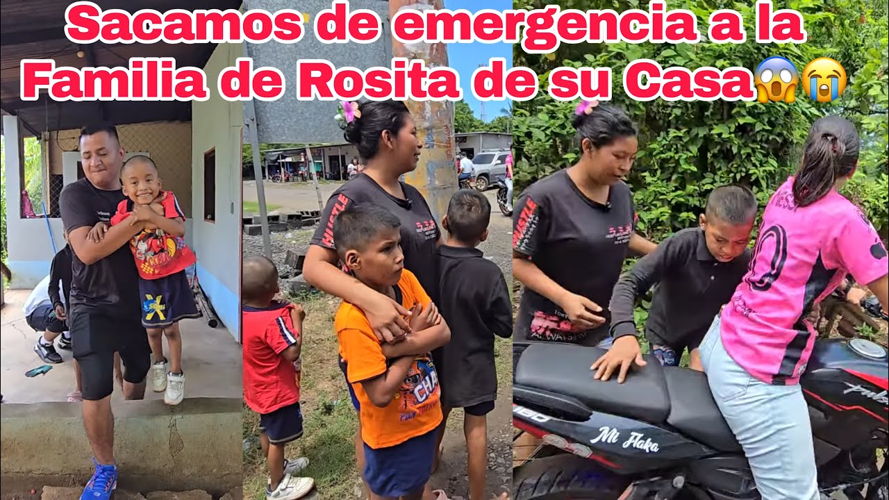 URGENTE Sacamos de emergencia a ROSITA Y A SUS HERMANOS de su Casa No creerás lo qué pasó 