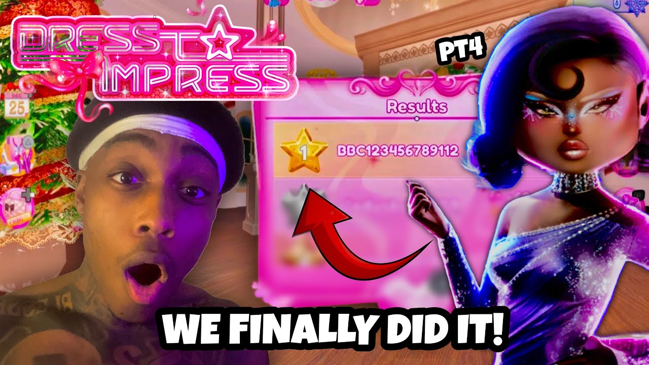 WE FINALLY DID IT ON DRESS TO IMPRESS!! WATCH TILL THE END!!