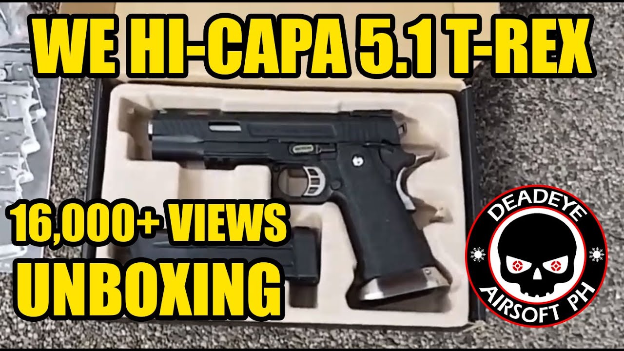 WE Hi Capa 5.1 T-Rex | Pistol | Airsoft Philippines | Asia
