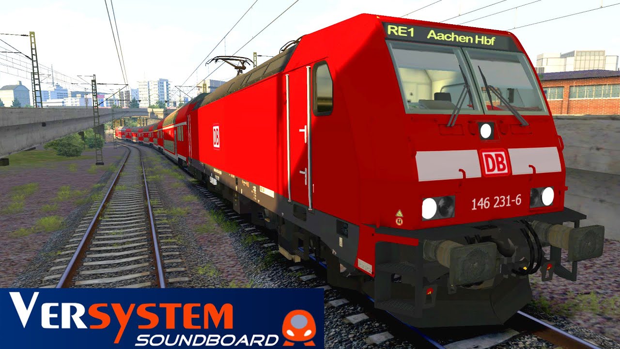 LET´S PLAY Train Simulator 2015 | Folge 134 | RE 1 nach Aachen mit dem Versystem Soundboard