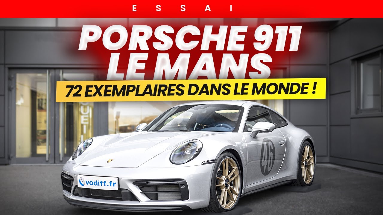ESSAI Porsche 911 Carrera GTS Le Mans Centenaire Edition : Futur collector ou coup marketing ?