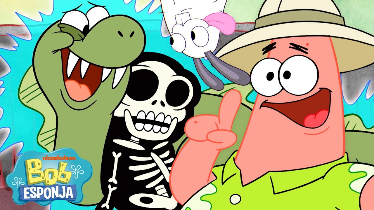 O Show do Patrick Estrela | 1 HORA de animais no Show do Patrick Estrela! 🐶 | Bob Esponja Português