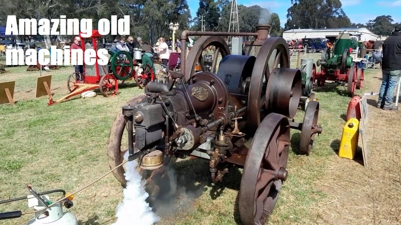 Vintage engines from 2024 rally scene