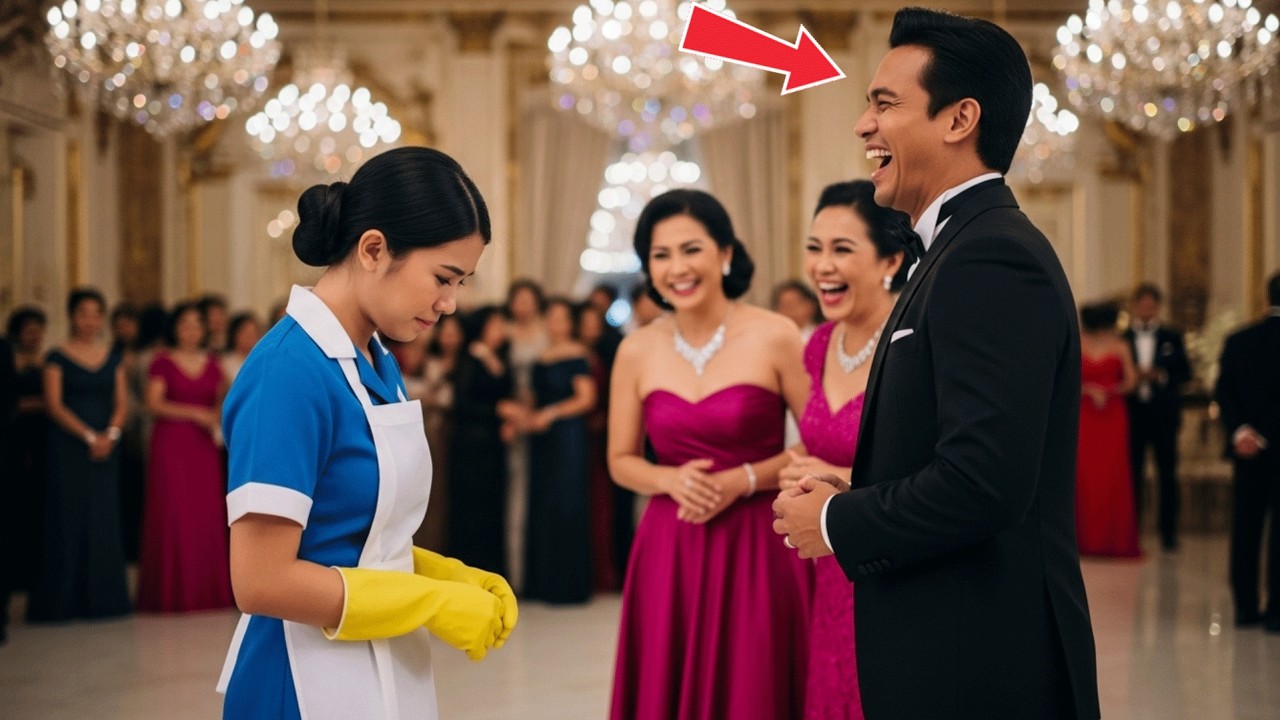 JIKA KAU MENARI WALTZ, AKU BERSIHKAN AULA,” CIBIR MILIARDER—TAPI PEMBANTU BERSINAR