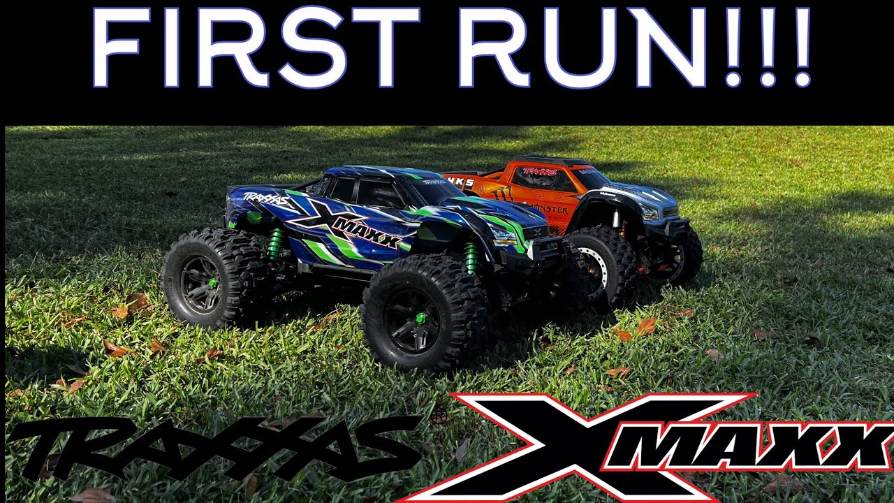 TRAXXAS XMAXX 8S V5 First Run!!! Bashing With The Crew!