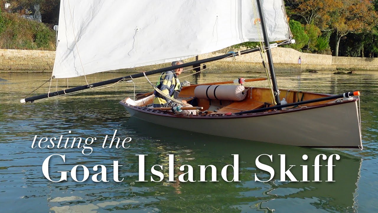 Тестирование лодки Goat Island