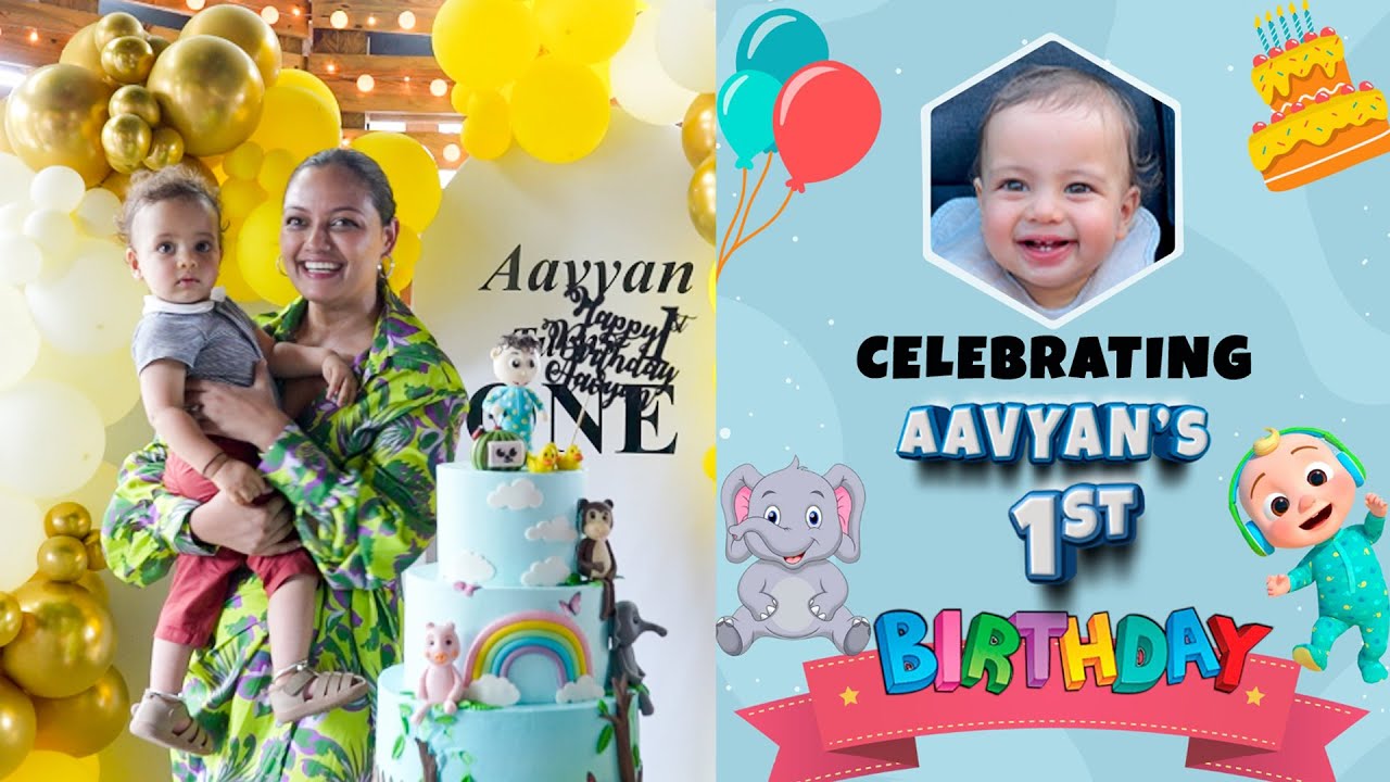 Celebrating Aavyan's First Birthday| Reecha Sharma