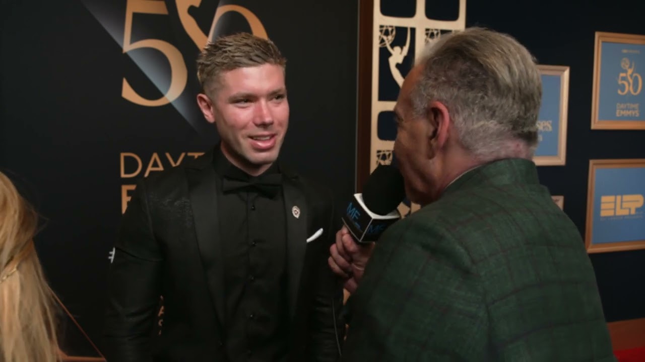 Kristos Andrews Interview - The Bay - 50th Annual Daytime Emmy Awards Red Carpet