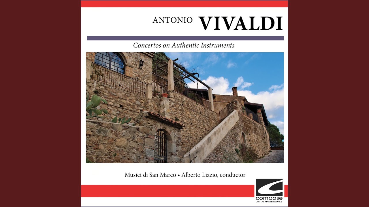 Vivaldi Concerto in F major for Oboe, Violin and Organ RV 571 - Largo