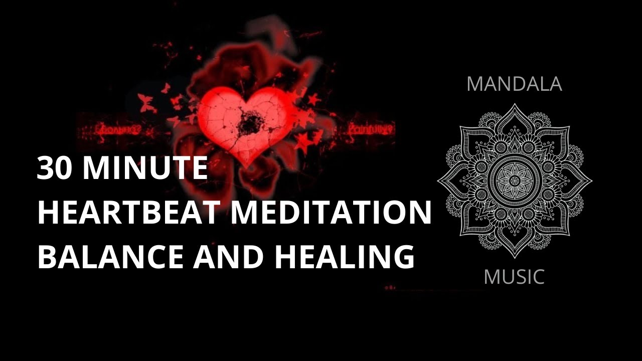 Heartbeat Meditation | Mandala Music | Sleep Music | 528Hz | Meditation Music |