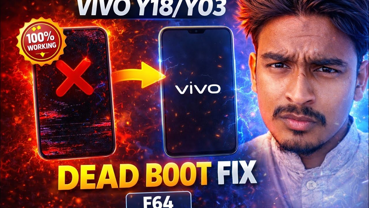 Vivo Y18/Y03 PD2327F Dead Boot Fix 🔥 YMTC Y0S Chip Patched Firmware 2026 | Android 15 WiFi Fix