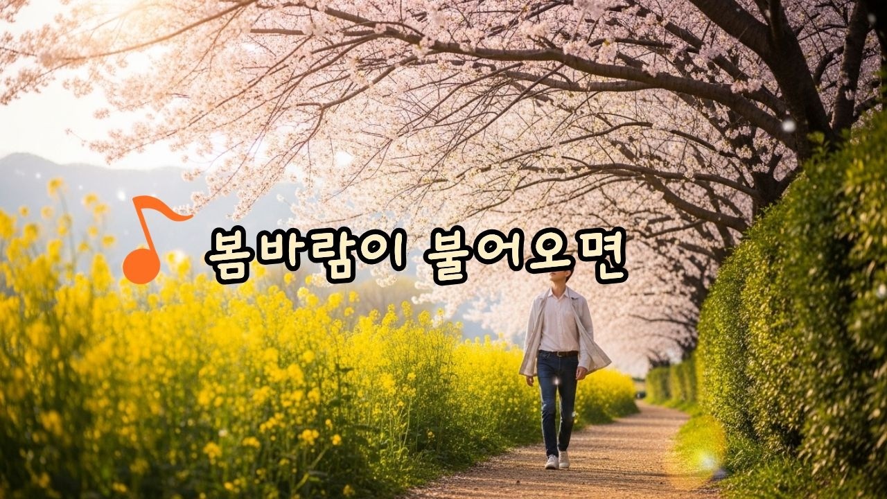 [중년의 트로트] 봄바람이 불어오면 | 봄 감성 성인가요 / #봄바람이불어오면 #성인가요 #감성트로트#봄노래 #봄감성 #벚꽃노래#중년가요 #5060노래 #트롯#한국트로트 #설렘노래