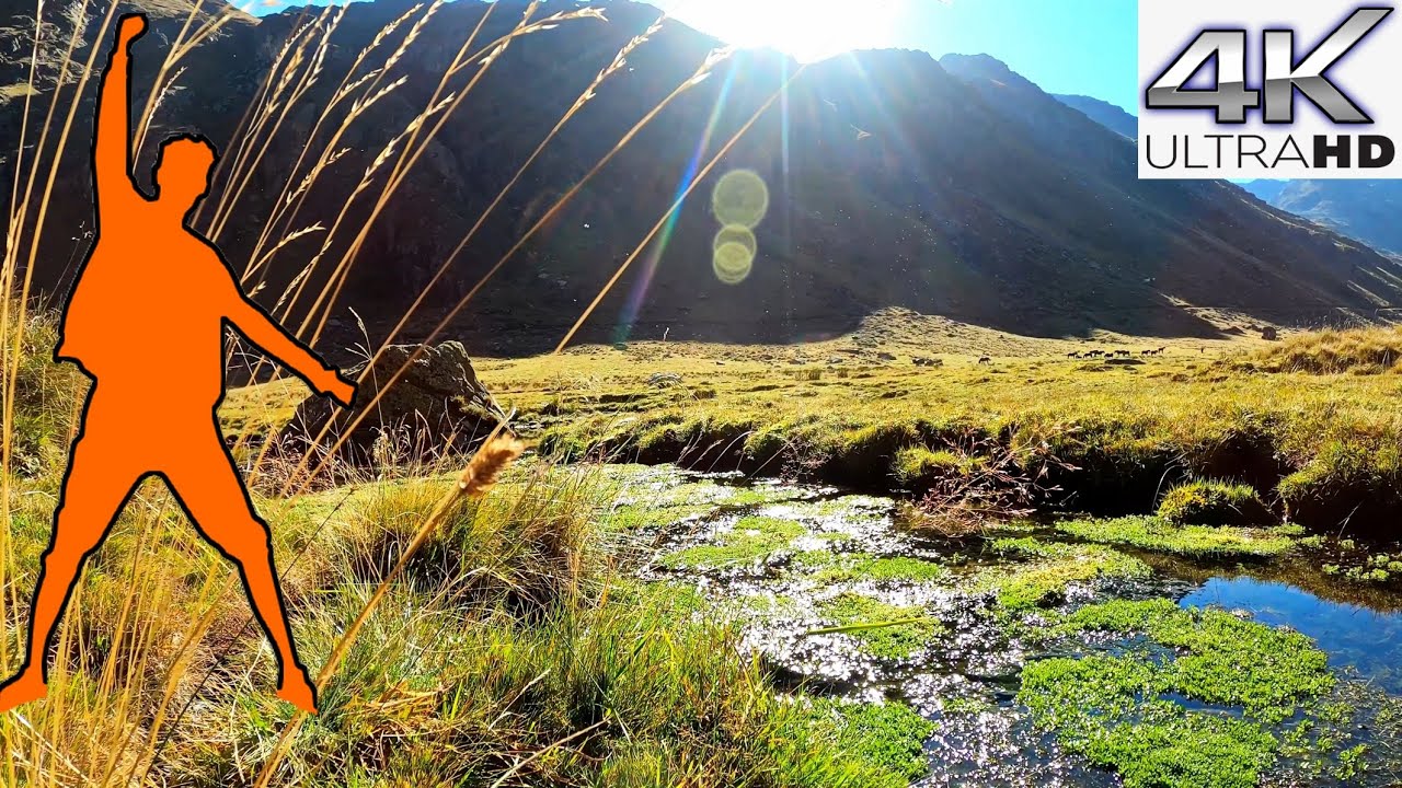 RANDO Etang de Roumazet (2.160M), Vallée de Soulcem, Vicdessos, Auzat - ARIEGE PYRENEES 4K
