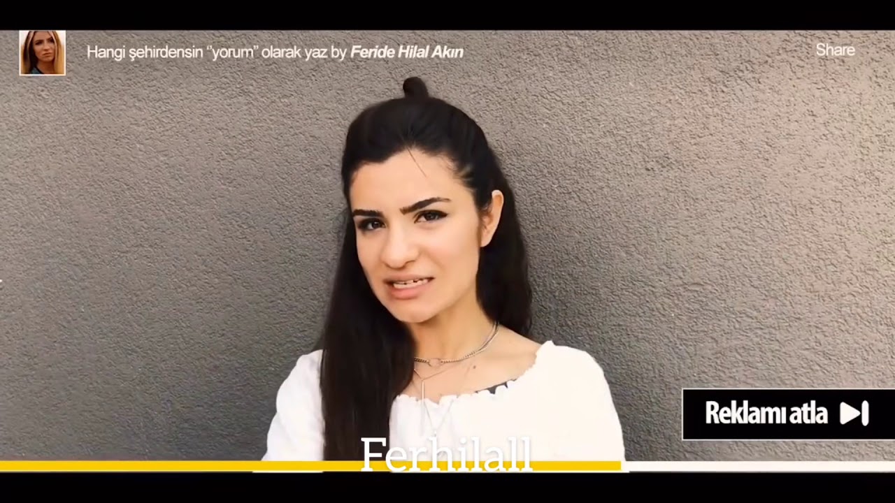 Feride Hilal Akın-Soru Cevap (Silinen video!)