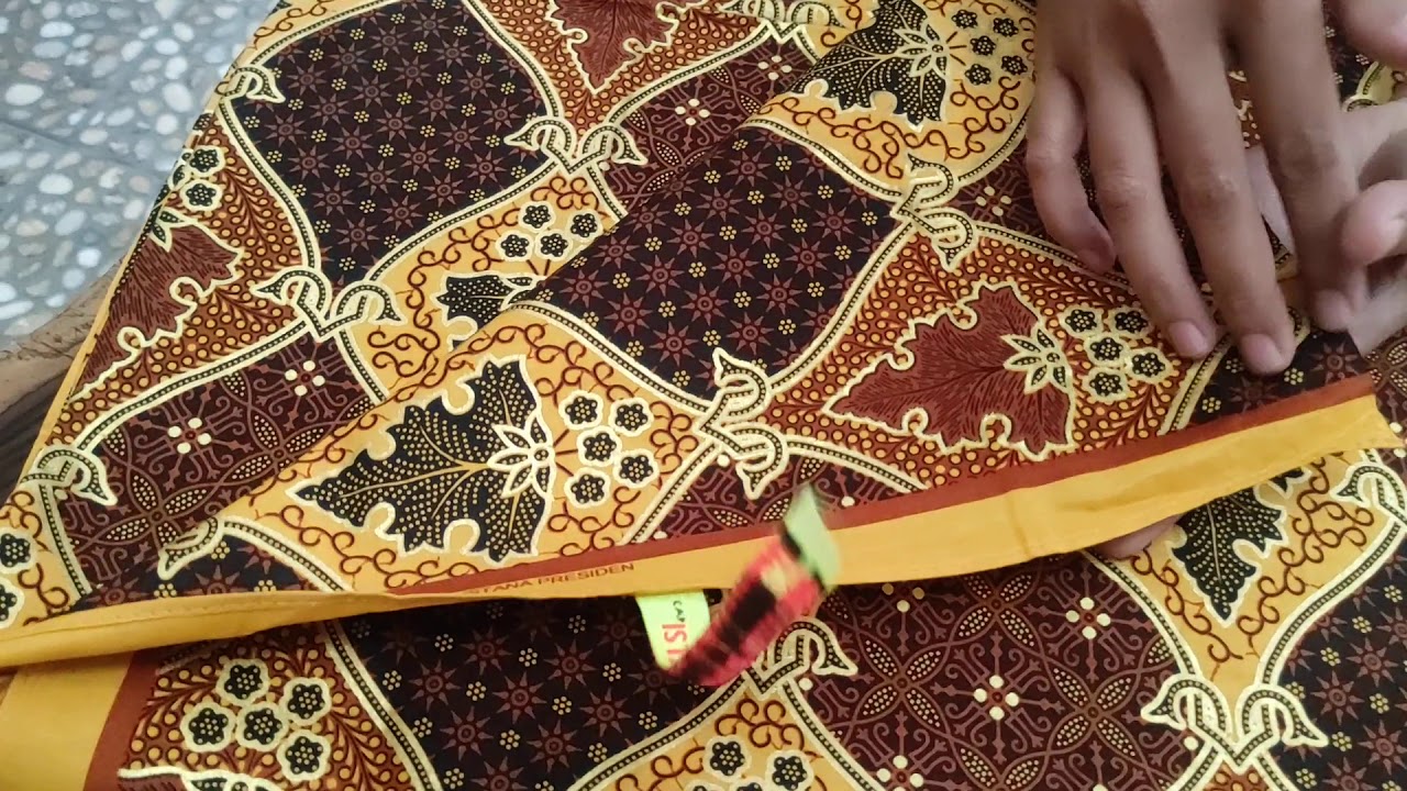 Kain Batik Jarik Prodo H. Santoso Istana Presiden Motif Delimo