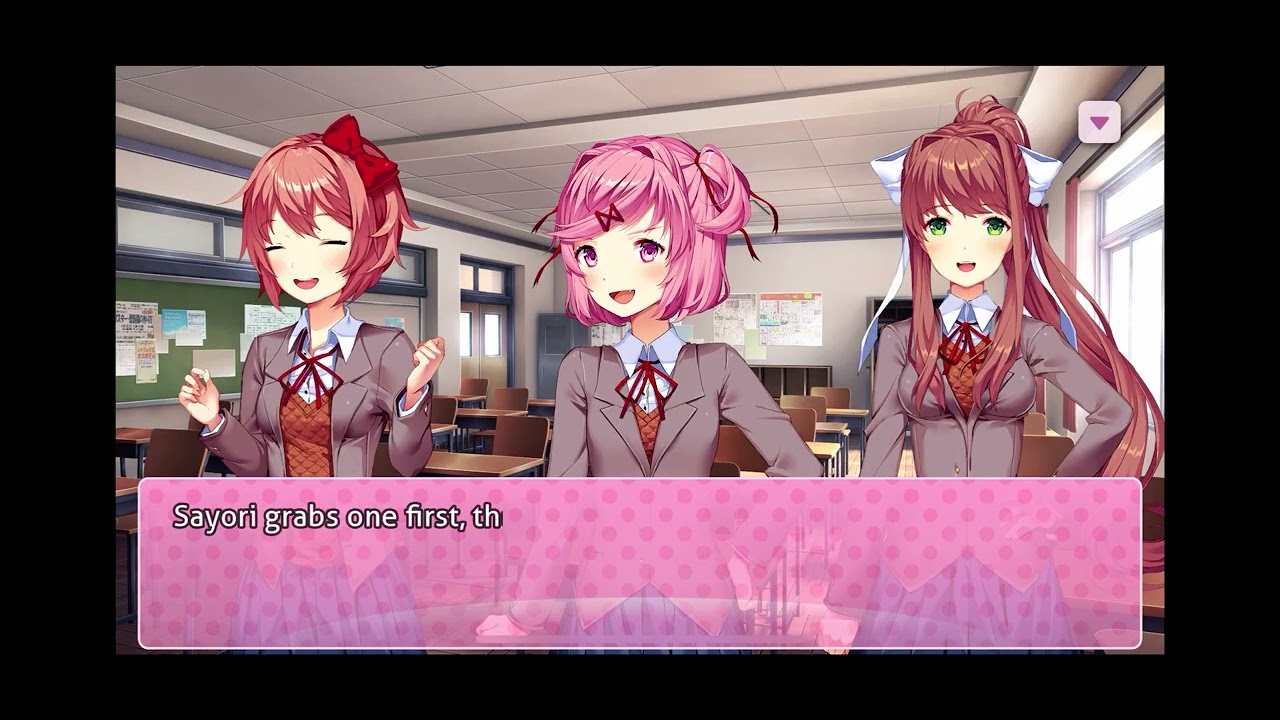 First time playing DDLC! (Featuring my Bestie Too I guess XD)