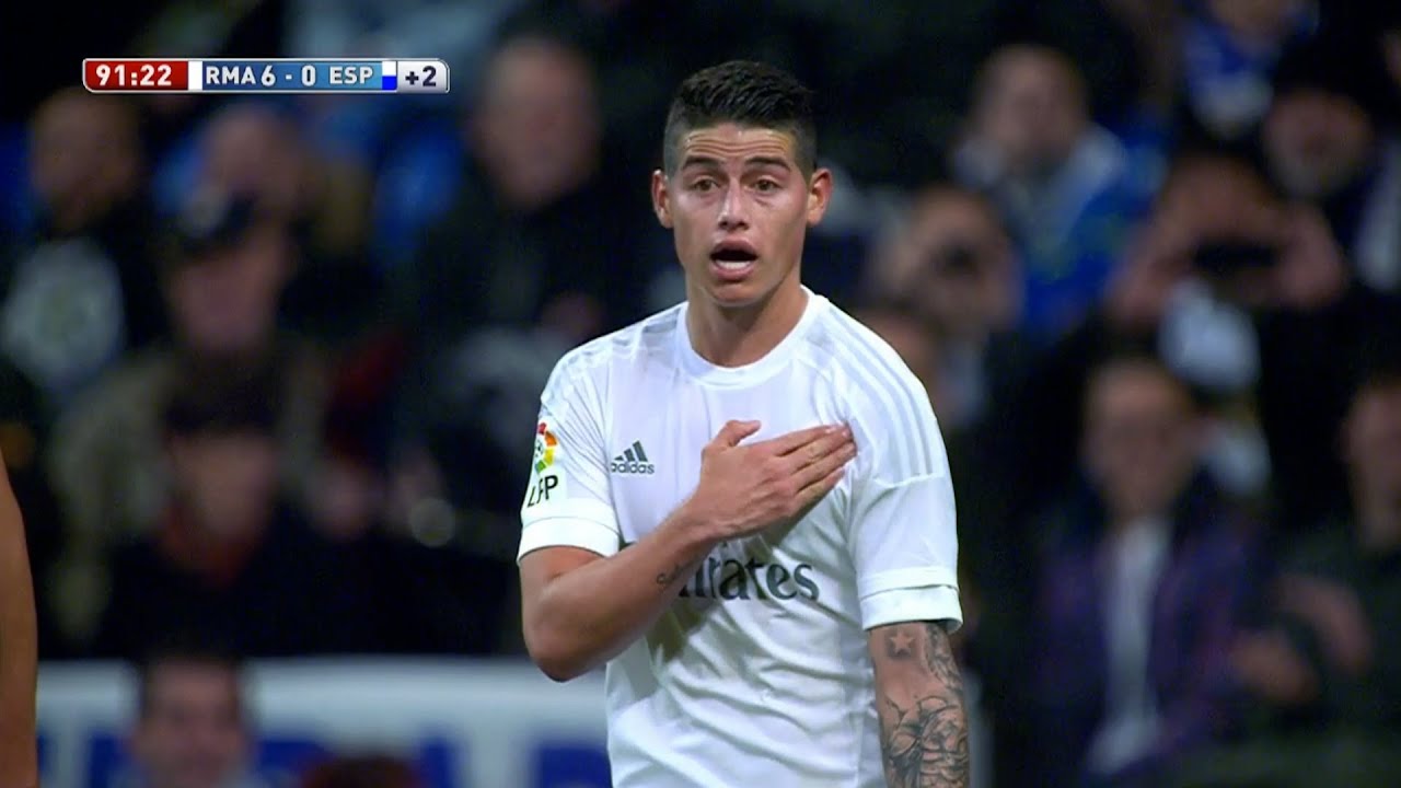 James Rodr&iacute;guez vs RCD Espanyol (Home) 15-16 HD 1080i [English Commentary]