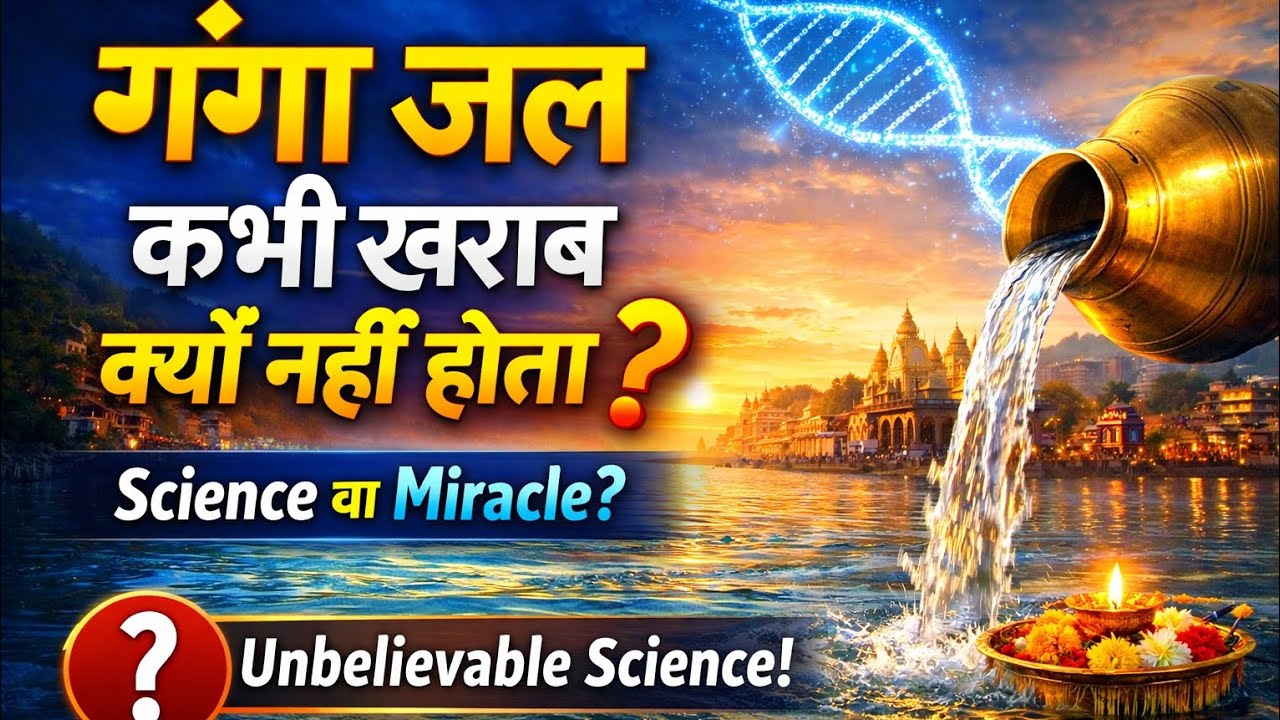 गंगा जल कभी खराब क्यों नहीं होता? | Why Ganga Water Never Gets Spoiled?#ganga 