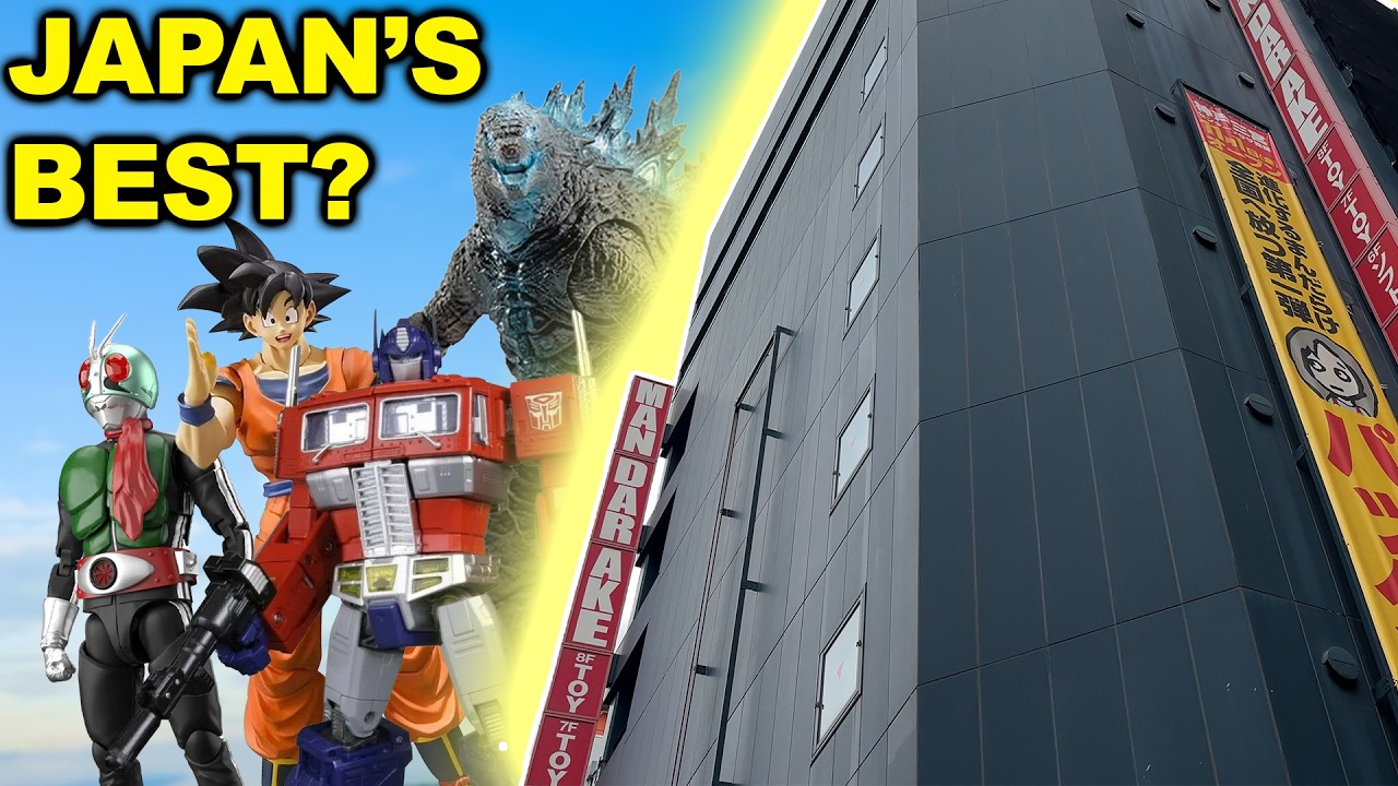 I Spent Hours In Tokyo's Most PACKED Collectible Store