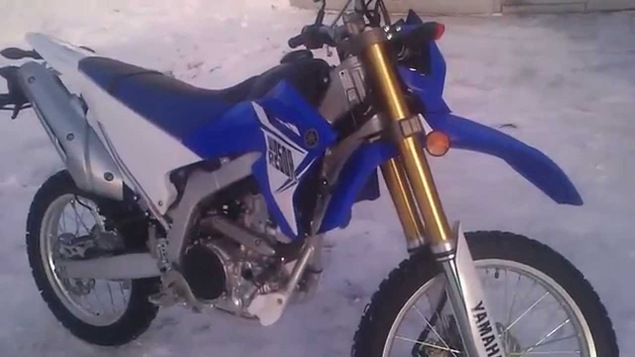 первый взгляд на Yamaha WR250R