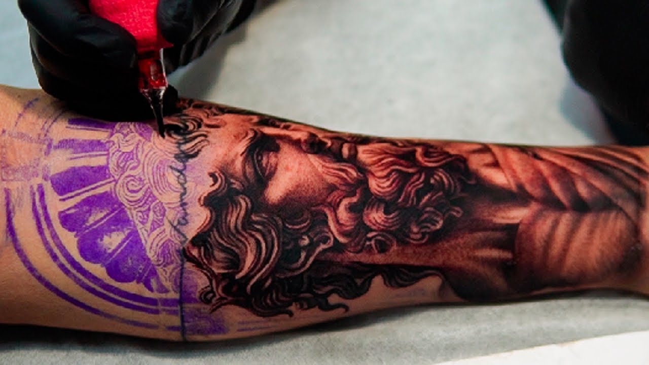 TATUAGEM DE ESTATUA ( COMO TATUAR )