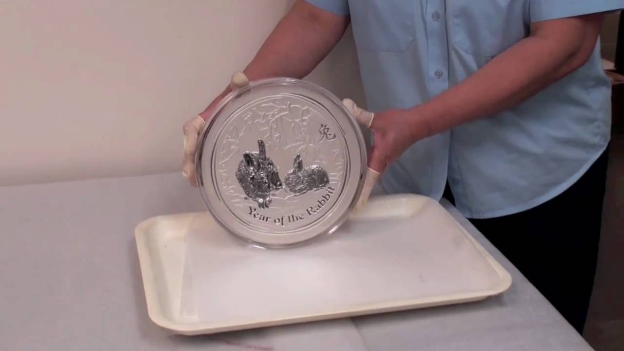 Perth Mint Strikes 10 Kilo Silver Bullion Coin