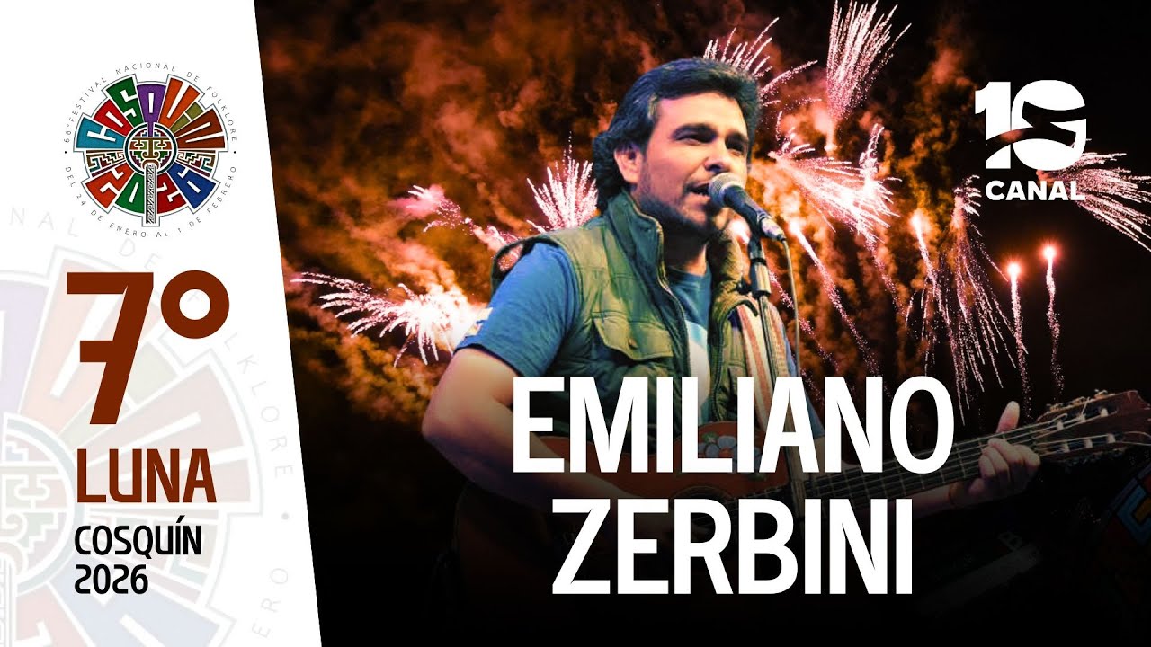 Emiliano Zerbini en Cosquín 2026 | Festival Nacional de Folklore
