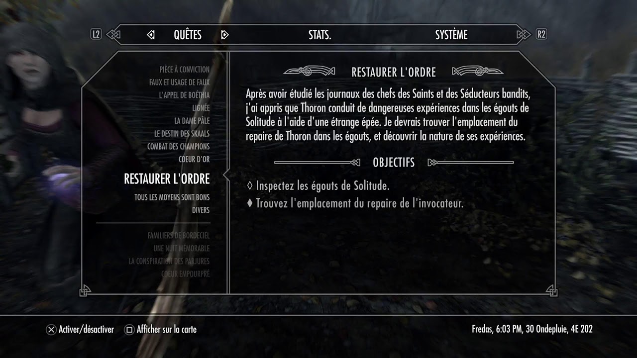 Ep077 : The Elder Scrolls V - Skyrim , familier de bordeciel