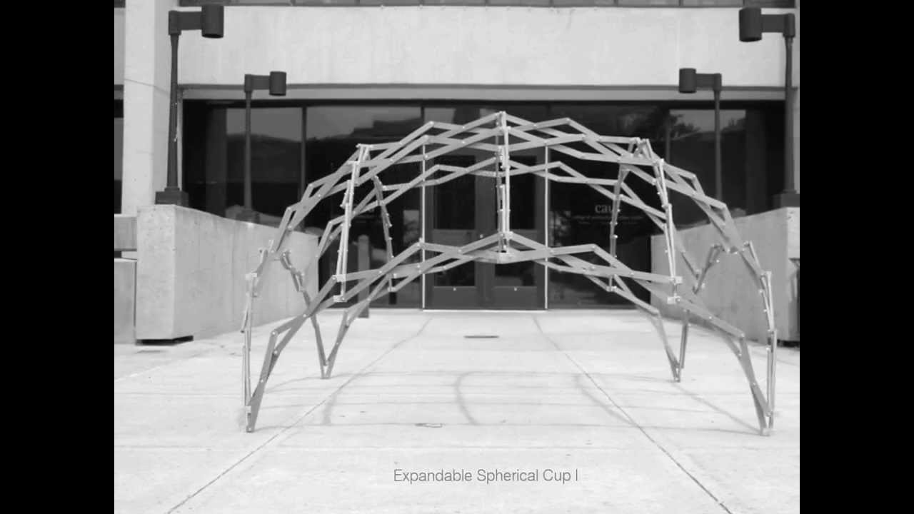 Transformable Design-Deployable Domes - the transLAB - Negar Kalantar - Alireza Borhani