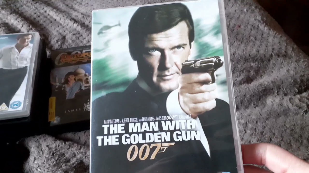 My Roger Moore James DVD Bond DVD collection
