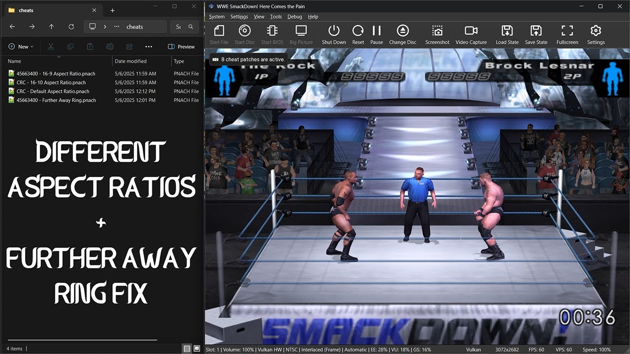 HCTP Cheat Codes - 4. How to Use Different Aspect Ratios + Fix the Further Away Ring Camera Cheat