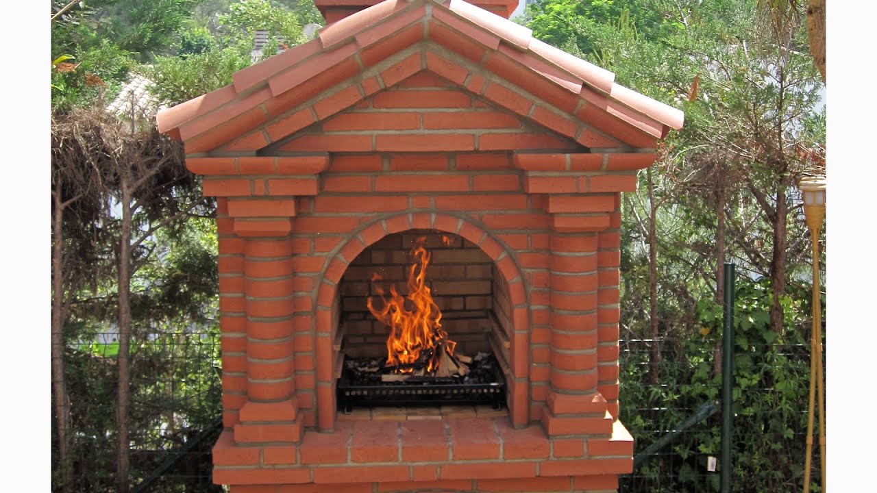 Barbacoa de obra artesanal paso a paso | Construcción tradicional en ladrillo