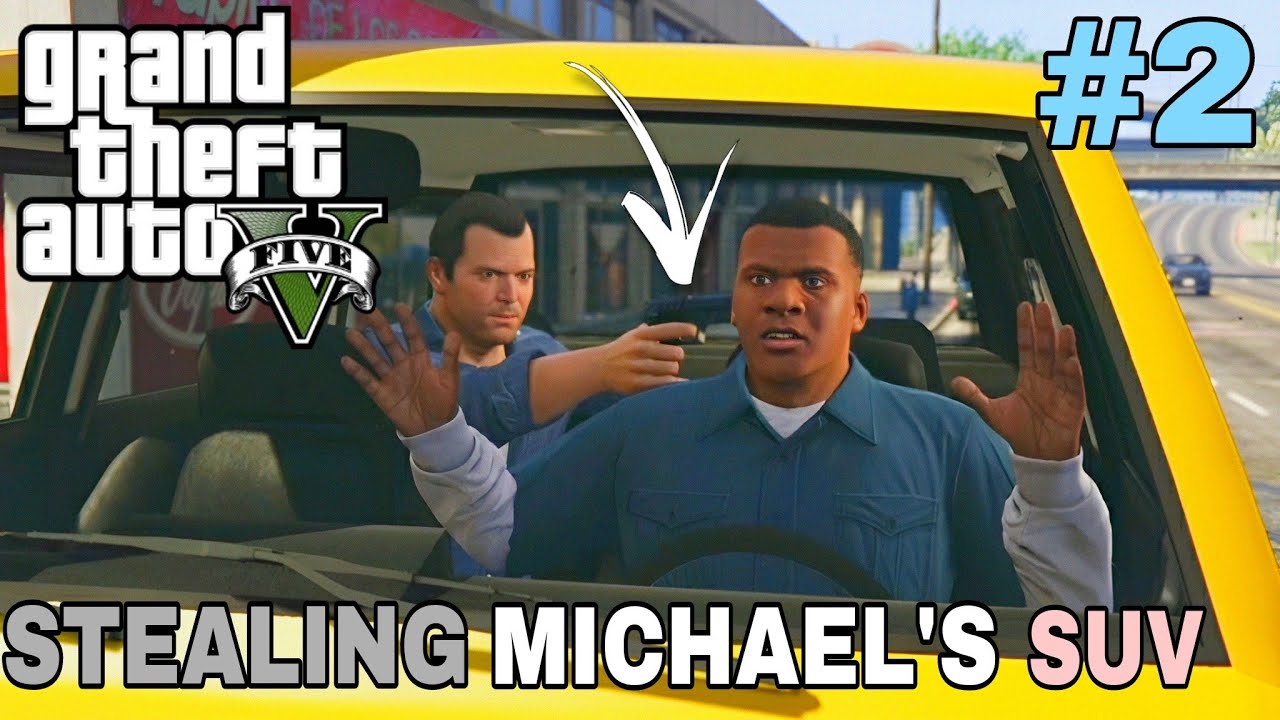 FRANKLIN CAUGHT STEALING CAR  | GTA V GAMEPLAY #2