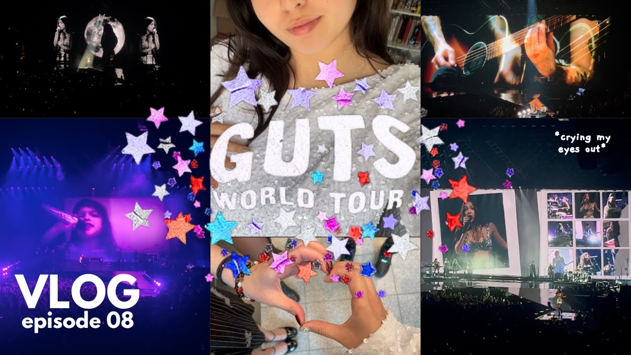 pov olivia rodrigo waved at me *:･ﾟolivia rodrigo GUTS tour, grwm, crying my eyes out
