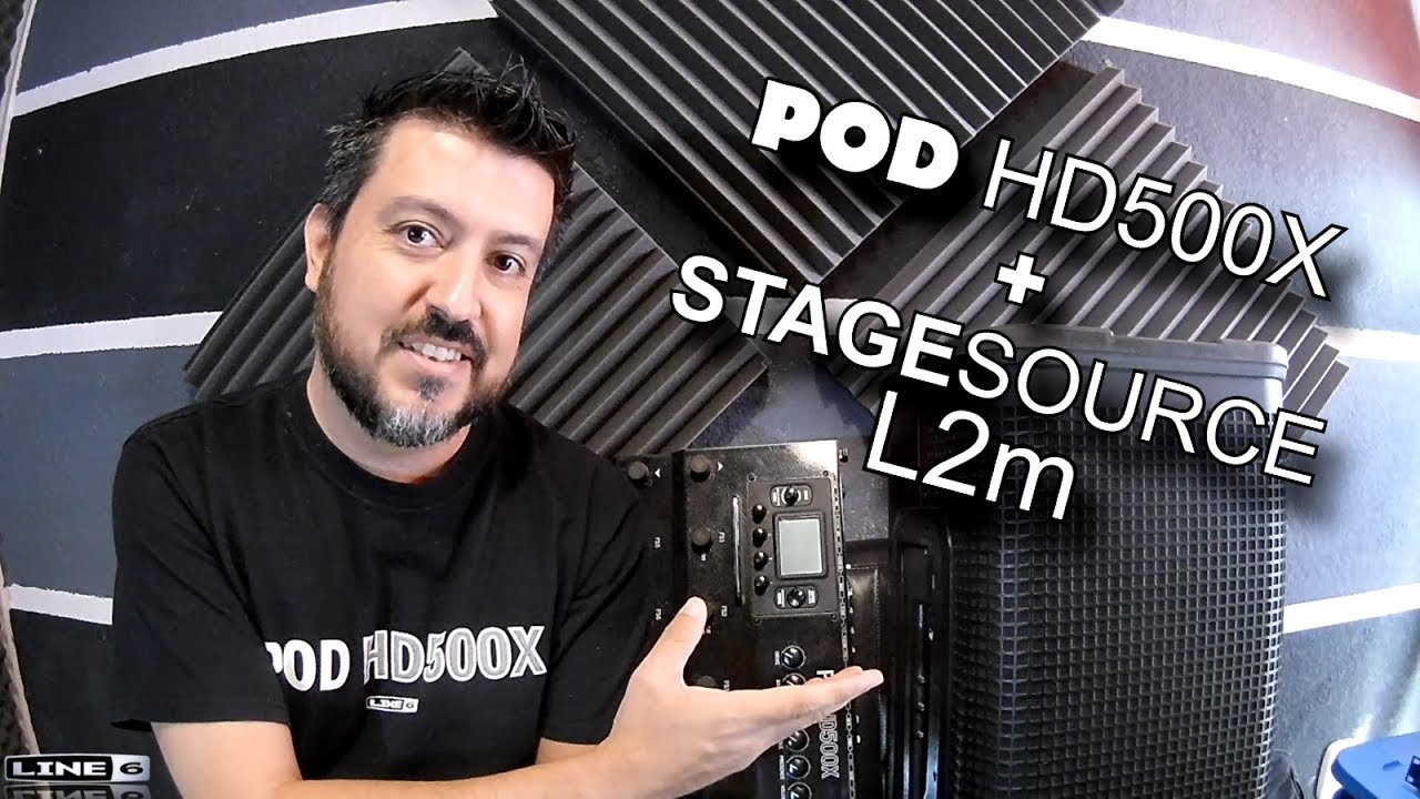 POD HD500X + Stagesource L2m