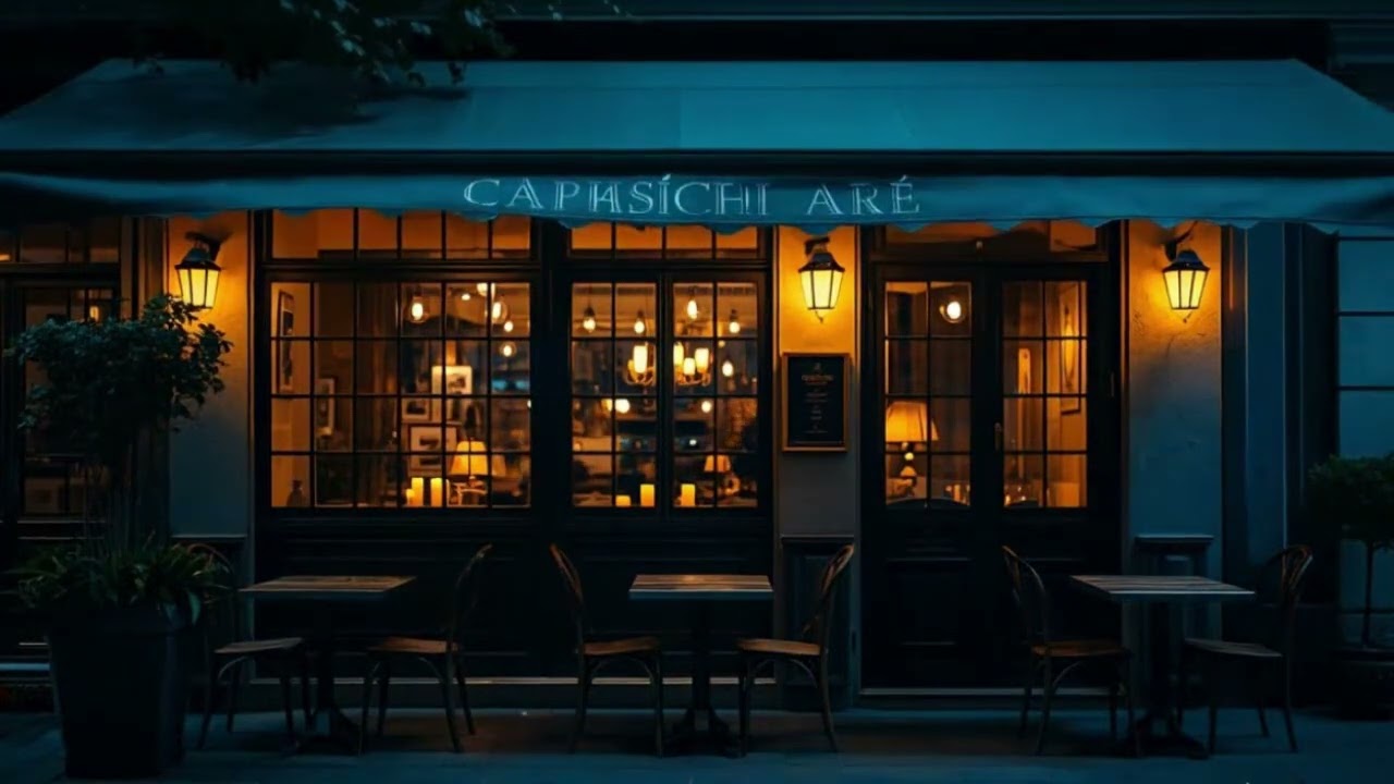 Jazz Café || Smooth & Calming Music for Peaceful Night Vibes