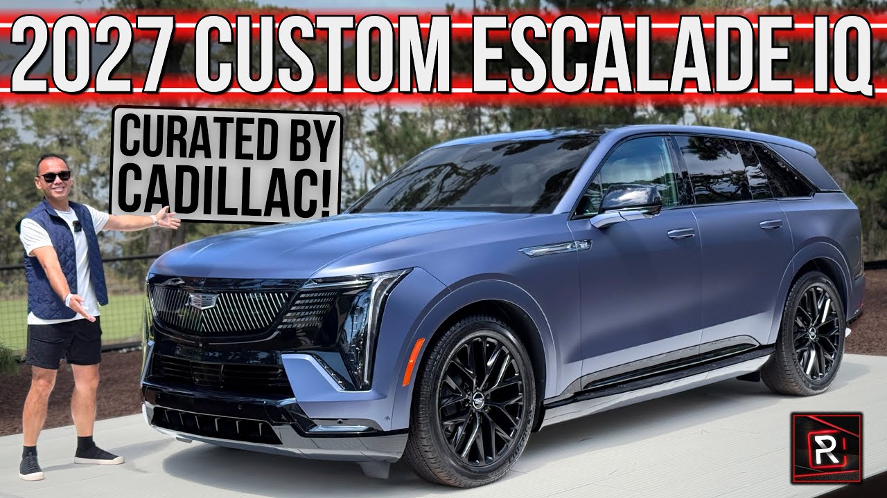 One-Of-A-Kind Caddy! | 2027 Curated By Cadillac Escalade IQ | Detailed First Look 