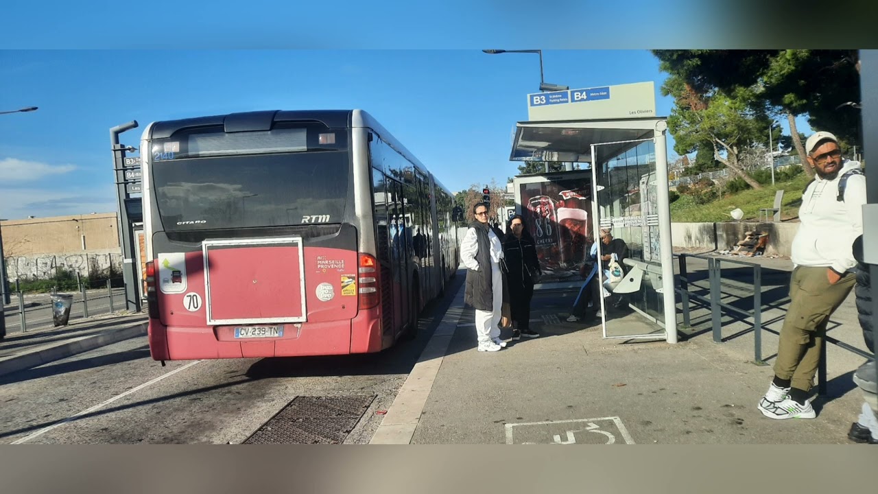RTM | Mercedes Citaro G C2 BHNS BlueTec EEV n°2140 | Ligne B3