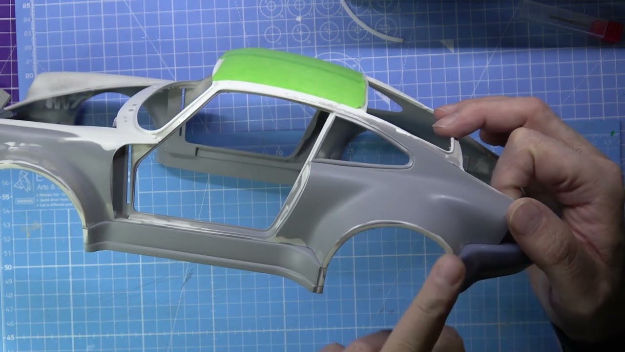SUITE MOTAGE PORSCHE 934 TAMIYA 1.12 MODIFIER CIVIL