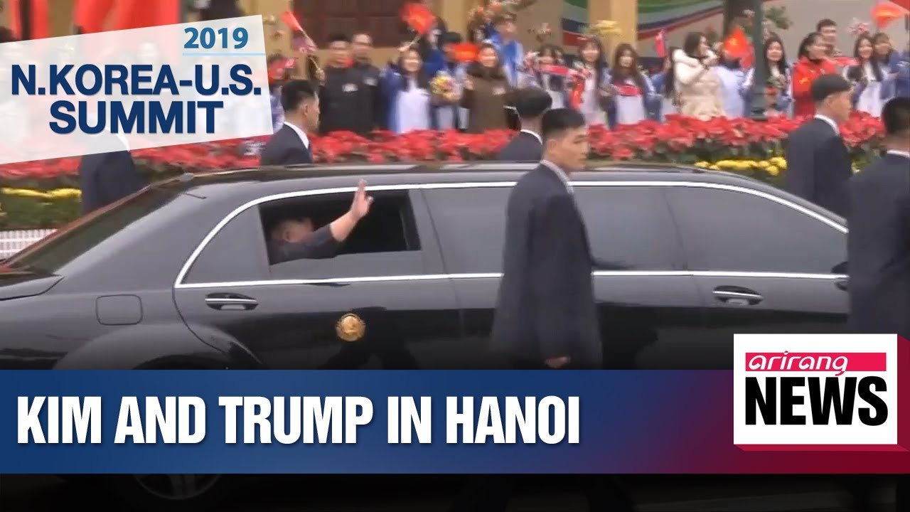 Kim, Trump arrive in Hanoi ahead of second N. Korea-U.S. summit