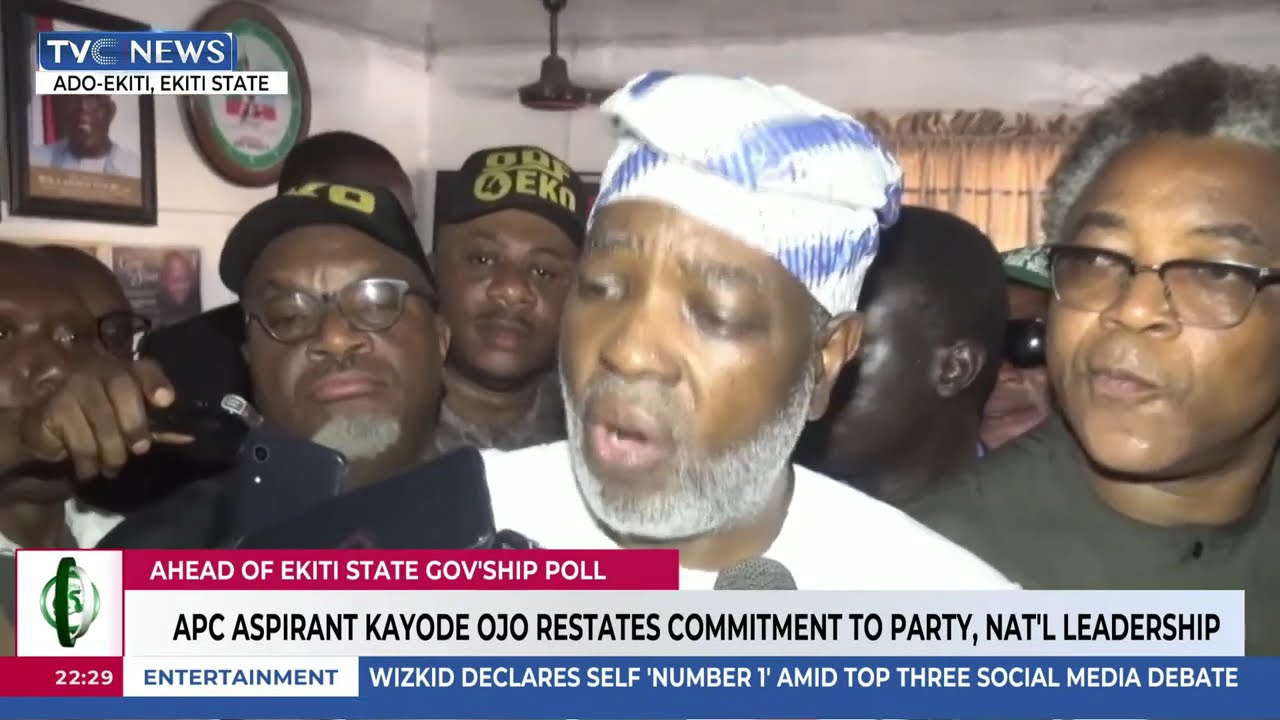 Ekiti APC Governorship Aspirant Kayode Ojo Restates Commitment To Party, Nat'l Leadership