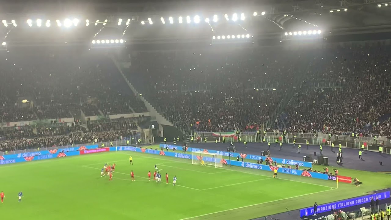 World Cup Qualifier: Italy-Switzerland (Jorginho penalty miss)